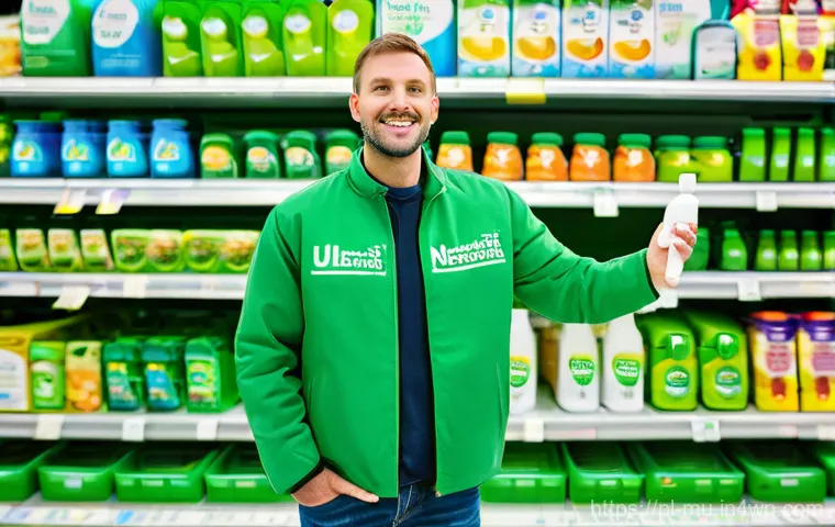 그린워싱과 환경 정의의 이해 - **Prompt: The Illusion of "Green" Marketing in a Supermarket Aisle**
A highly detailed, realisti...
